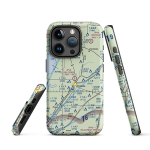 Delozier Airport (OK78) VFR Sectional  Tough iPhone Case