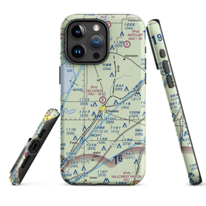 Delozier Airport (OK78) VFR Sectional  Tough iPhone Case