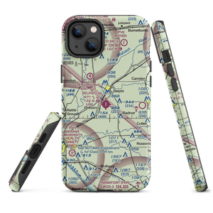 Delphi Municipal Airport (1I9) VFR Sectional  Tough iPhone Case