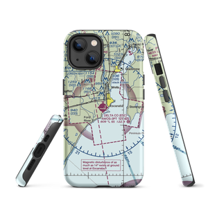 Delta County Airport (ESC) VFR Sectional  Tough iPhone Case