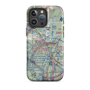 Delta Daves Airport (AA22) VFR Sectional  Tough iPhone Case