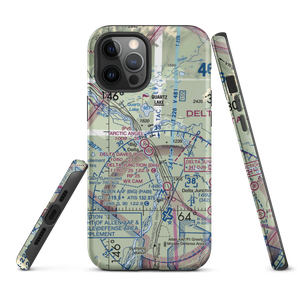 Delta Daves Airport (AA22) VFR Sectional  Tough iPhone Case