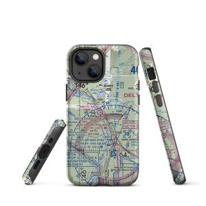 Delta Daves Airport (AA22) VFR Sectional  Tough iPhone Case