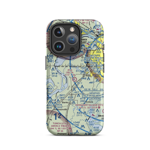 Delta Flying Service Inc Airport (MS65) VFR Sectional  Tough iPhone Case