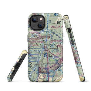 Delta Junction Airport (D66) VFR Sectional  Tough iPhone Case