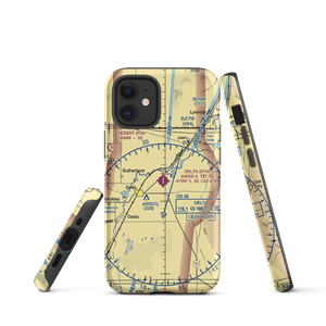 Delta Municipal Airport (DTA) VFR Sectional  Tough iPhone Case