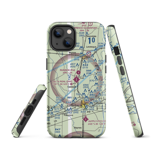 Delta Regional Airport (DRP) VFR Sectional  Tough iPhone Case