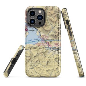 Delta Shores Airport (00ID) VFR Sectional  Tough iPhone Case
