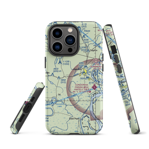 Delta Ultralightport (US-0094) VFR Sectional  Tough iPhone Case