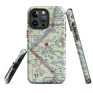 Delva Field Airport (00TX) VFR Sectional  Tough iPhone Case