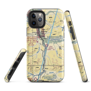 Denali Airport (AK06) VFR Sectional  Tough iPhone Case