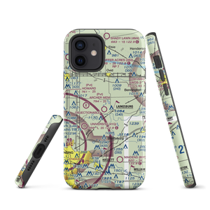 Dennis Farms Airport (15W) VFR Sectional  Tough iPhone Case