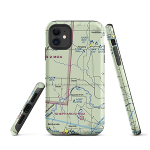 Dennis Ranch Airport (7OK0) VFR Sectional  Tough iPhone Case