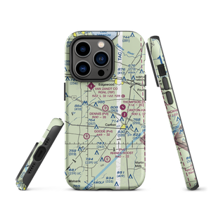 Dennis's Flying Farm Airport (TA86) VFR Sectional  Tough iPhone Case