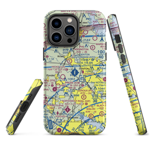 Denton Municipal Airport (DTO) VFR Sectional  Tough iPhone Case