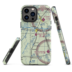 Dermott Municipal Airport (4M5) VFR Sectional  Tough iPhone Case