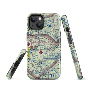 Derry Landing Strip (1OH7) VFR Sectional  Tough iPhone Case