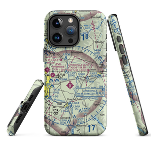 Derry Landing Strip (1OH7) VFR Sectional  Tough iPhone Case