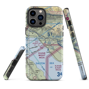 Desert Air Sky Ranch Airport (63CA) VFR Sectional  Tough iPhone Case