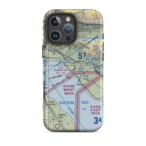 Desert Air Sky Ranch Airport (63CA) VFR Sectional  Tough iPhone Case