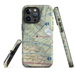 Desert Center Airport (CN64) VFR Sectional  Tough iPhone Case