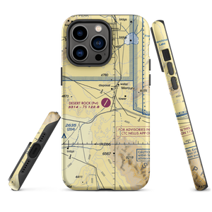 Desert Rock Airport (NV65) VFR Sectional  Tough iPhone Case