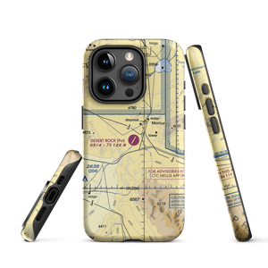 Desert Rock Airport (NV65) VFR Sectional  Tough iPhone Case