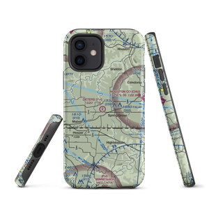 Deters Farms Airport (MY10) VFR Sectional  Tough iPhone Case