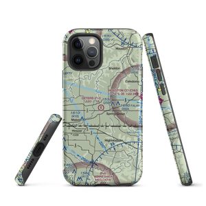 Deters Farms Airport (MY10) VFR Sectional  Tough iPhone Case