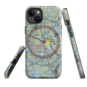 Detroit Lakes Airport - Wething Field (DTL) VFR Sectional  Tough iPhone Case