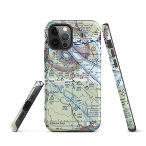 Devil's Reach Landing Airport (11VG) VFR Sectional  Tough iPhone Case