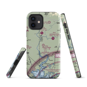 Devil's River Ranch Airport (4TE7) VFR Sectional  Tough iPhone Case