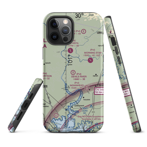 Devil's River Ranch Airport (4TE7) VFR Sectional  Tough iPhone Case