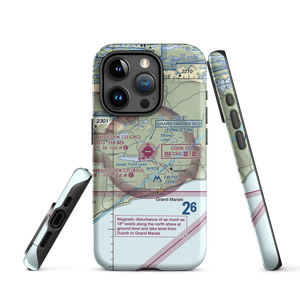 Devil's Track Airport (GRM) VFR Sectional  Tough iPhone Case