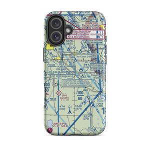 Devils Garden Strip (FA18) VFR Sectional  Tough iPhone Case