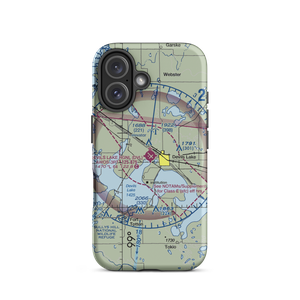 Devils Lake Regional Airport (DVL) VFR Sectional  Tough iPhone Case