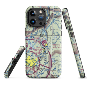 Dewitt Field,Old Town Municipal Airport (OLD) VFR Sectional  Tough iPhone Case
