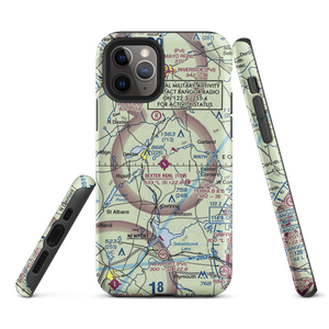 Dexter Regional Airport (1B0) VFR Sectional  Tough iPhone Case