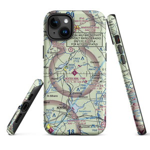 Dexter Regional Airport (1B0) VFR Sectional  Tough iPhone Case