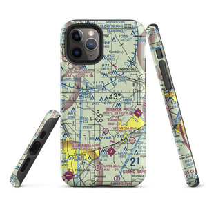 Deyoung Airport (6MI2) VFR Sectional  Tough iPhone Case