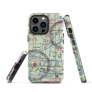 Di's Cajun Restaurant Airport (LA52) VFR Sectional  Tough iPhone Case