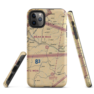 Diamond A Ranch Airport (81NM) VFR Sectional  Tough iPhone Case