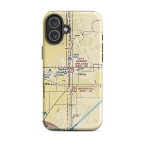 Diamond Bar Jones Airport (5NE3) VFR Sectional  Tough iPhone Case