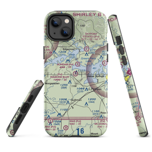 Diamond Bluff Airport (1AR6) VFR Sectional  Tough iPhone Case