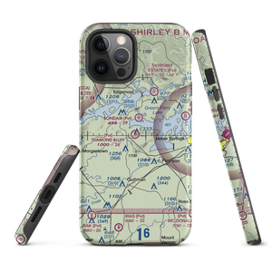 Diamond Bluff Airport (1AR6) VFR Sectional  Tough iPhone Case