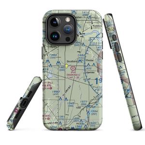 Diamond C Ranch Airport (9OK5) VFR Sectional  Tough iPhone Case