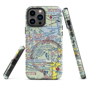 Diamond J Airport (TS85) VFR Sectional  Tough iPhone Case