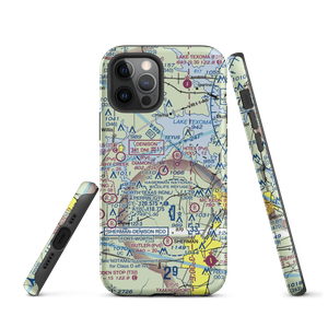 Diamond J Airport (TS85) VFR Sectional  Tough iPhone Case