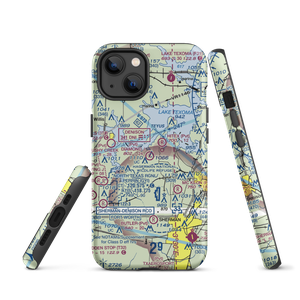 Diamond J Airport (TS85) VFR Sectional  Tough iPhone Case