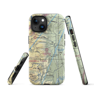 Diamond M Ranch Airport (90CL) VFR Sectional  Tough iPhone Case